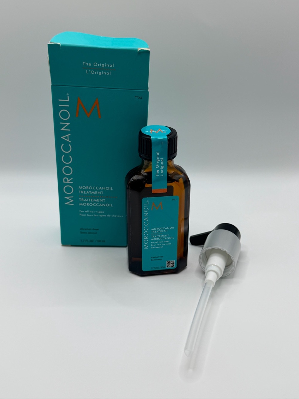 Moroccanoil Argan Oil Hair Treatment 50ml 1.7 fl oz All Hair Types New In Box - Picture 5 of 5